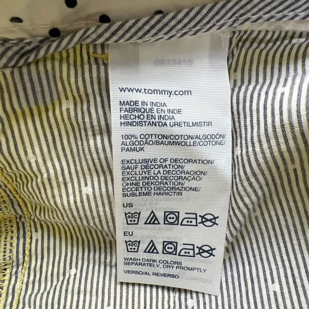Tommy Hilfiger Sunny‎ Yellow Chino Cotton Shorts